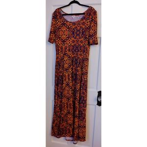 LuLaRoe Long Maxi Dress Soft and Comfy Sz 2XL